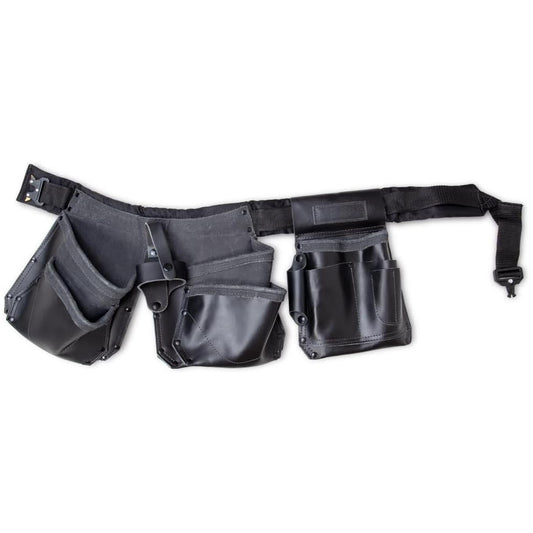 Graywolf Premium Leather Tool Belt for Carpenters and Framers – Durable Tool Rig with Pouches and Tool Bags for Construction and Roofing | DIY