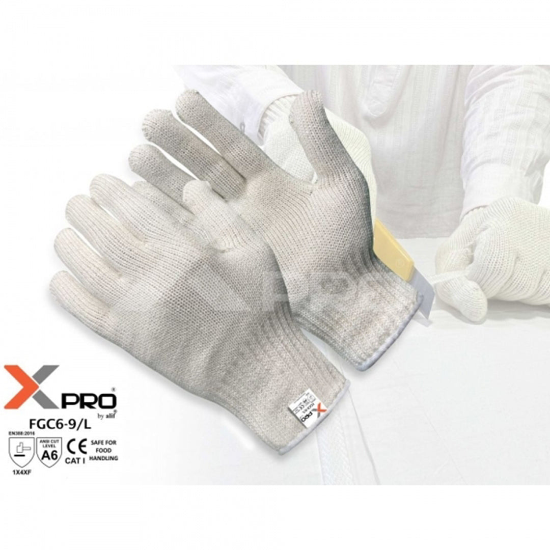 XPRO FGC6 Cut Resistant Gloves – Safe for Food Handling and High Performance