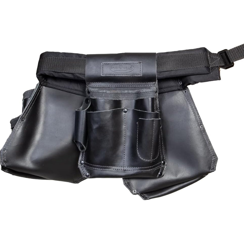 Graywolf Premium Leather Tool Belt for Carpenters and Framers – Durable Tool Rig with Pouches and Tool Bags for Construction and Roofing | DIY