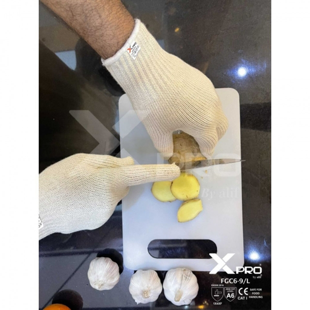 XPRO FGC6 Cut Resistant Gloves – Safe for Food Handling and High Performance