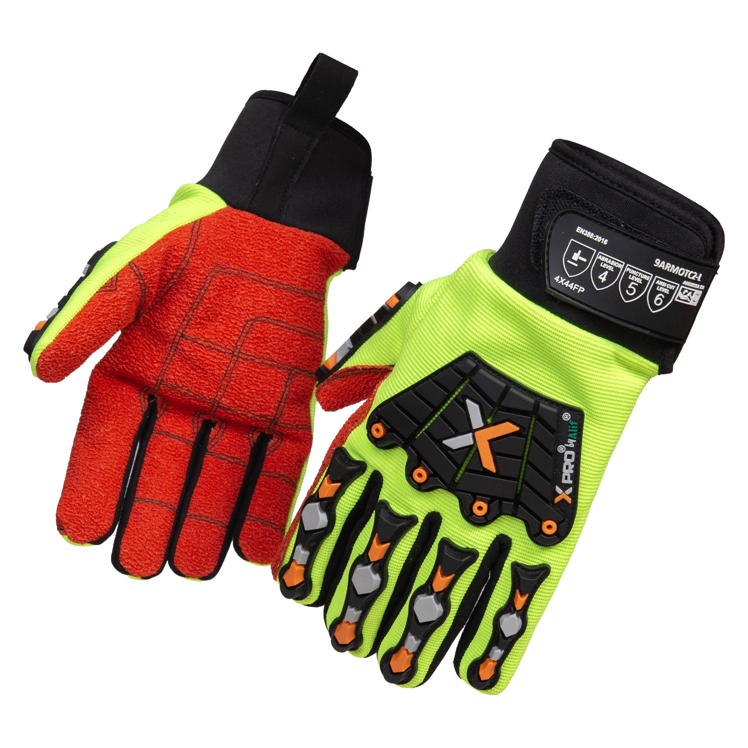 XPRO® Impact Resistance Safety Gloves – Alif-Impactpro 9ARMOTC2
