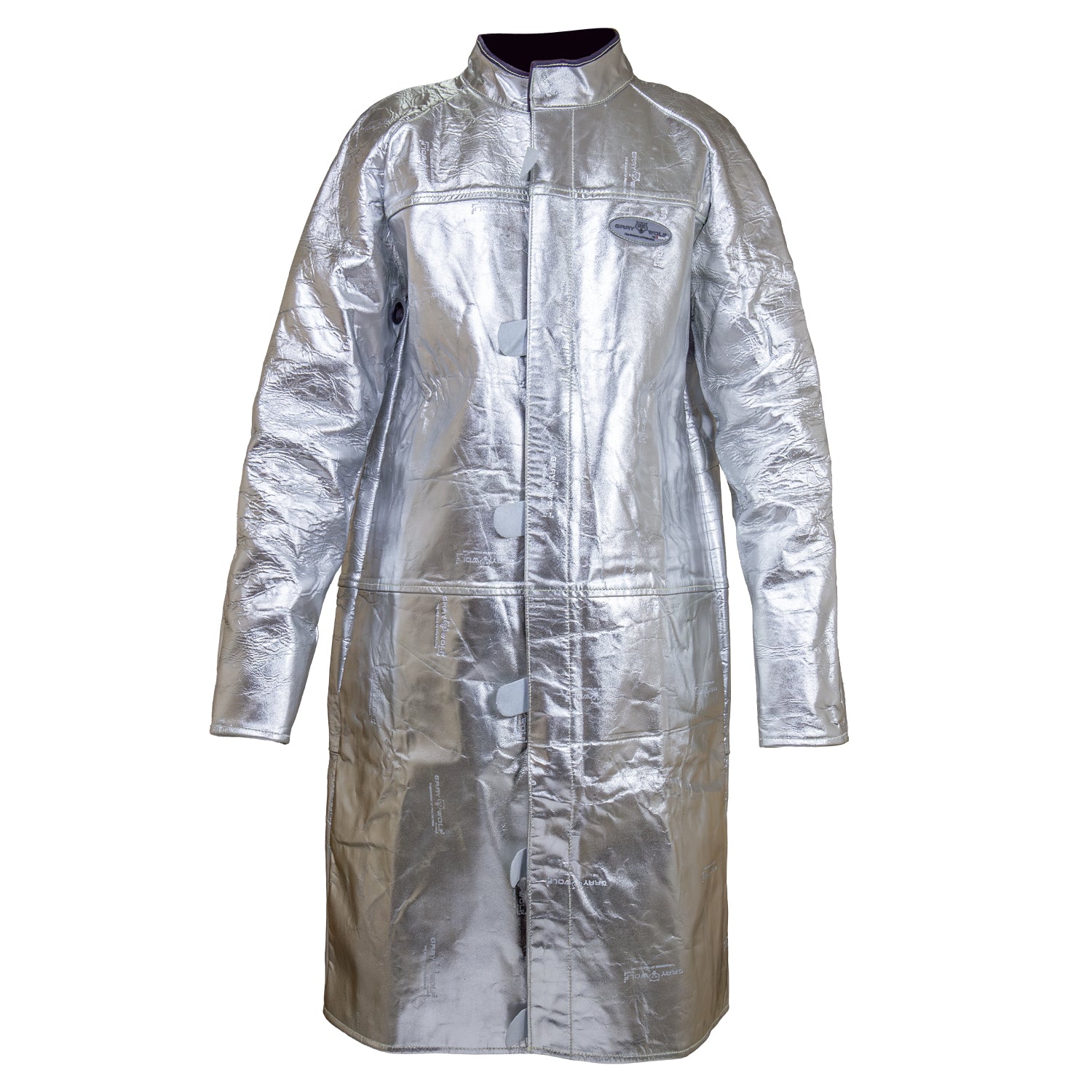 Aluminized Molten Metal & Heat Resistant Safety Long Coat