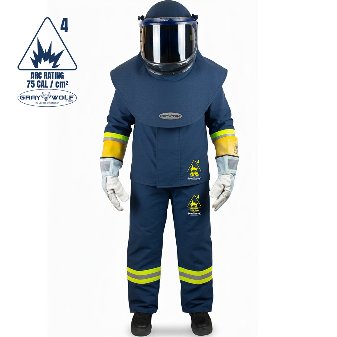 GRAYWOLF® Electric Arc Suit 75 CAL – Premier Protection for Electrical Arc Hazards