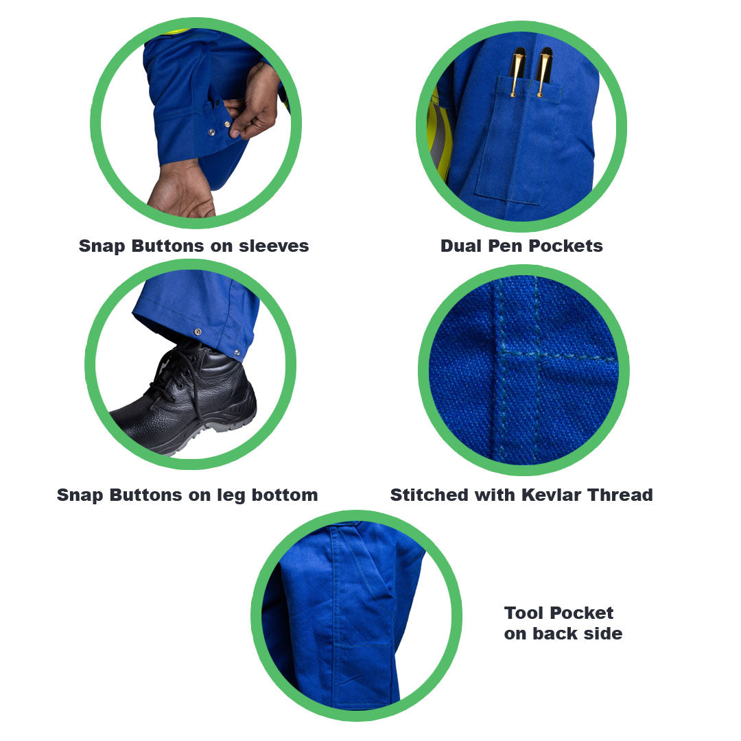 Inherent Flame Resistant FR Coveralls