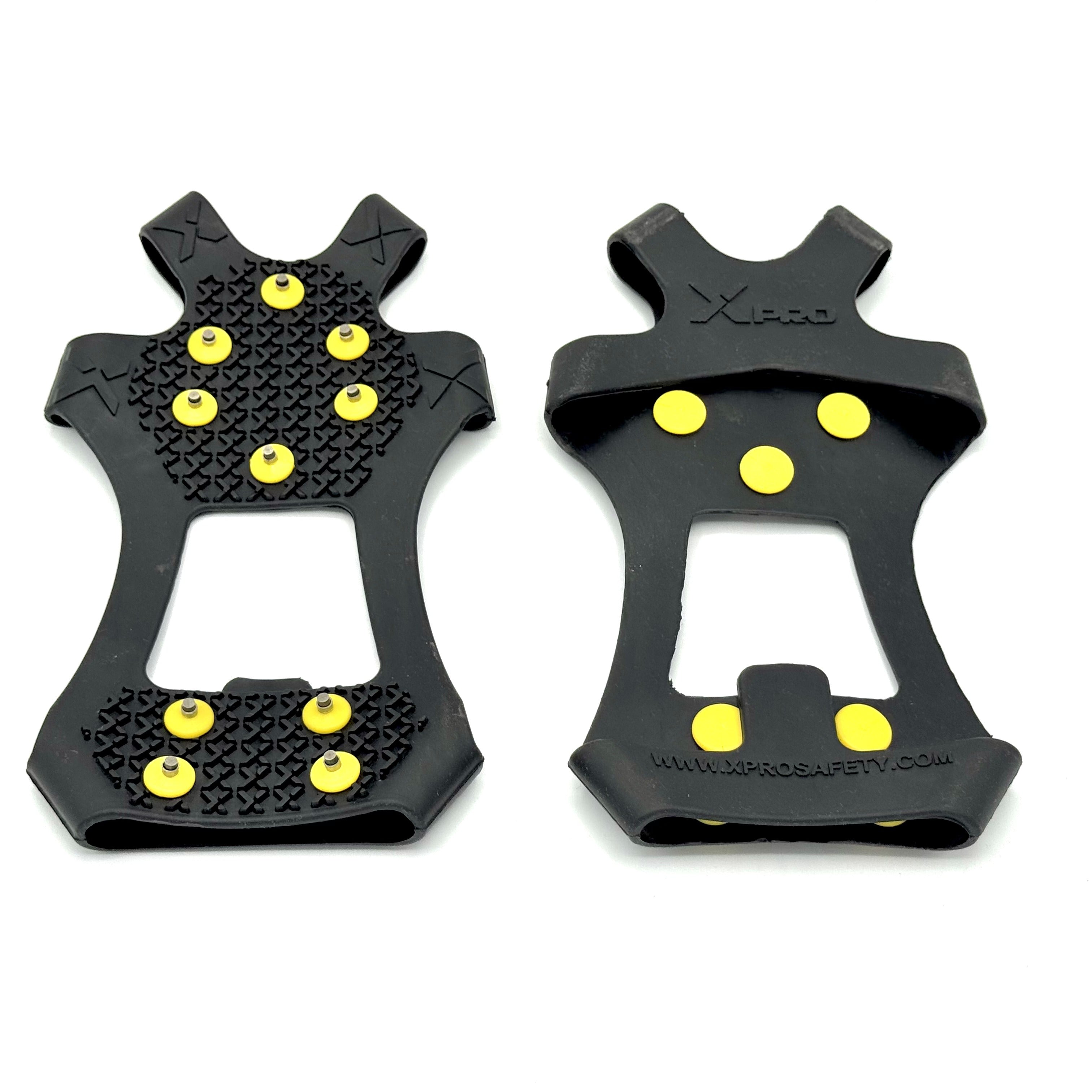 Xpro Full Sole Grip - Superior Ice Traction for Boots and Shoes, Durable Winter Cleats for Walking and Work