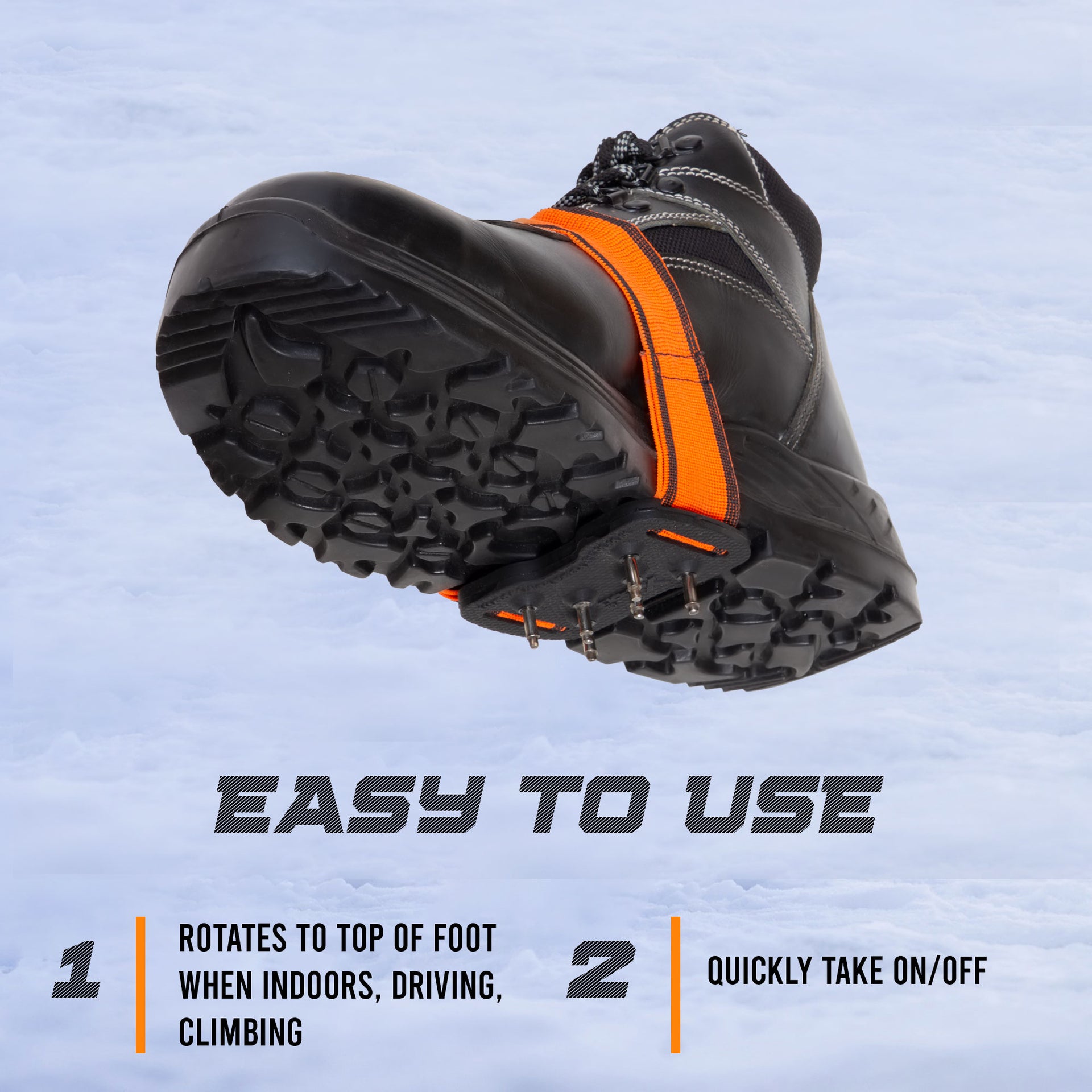 Mid Grip Ice Cleats