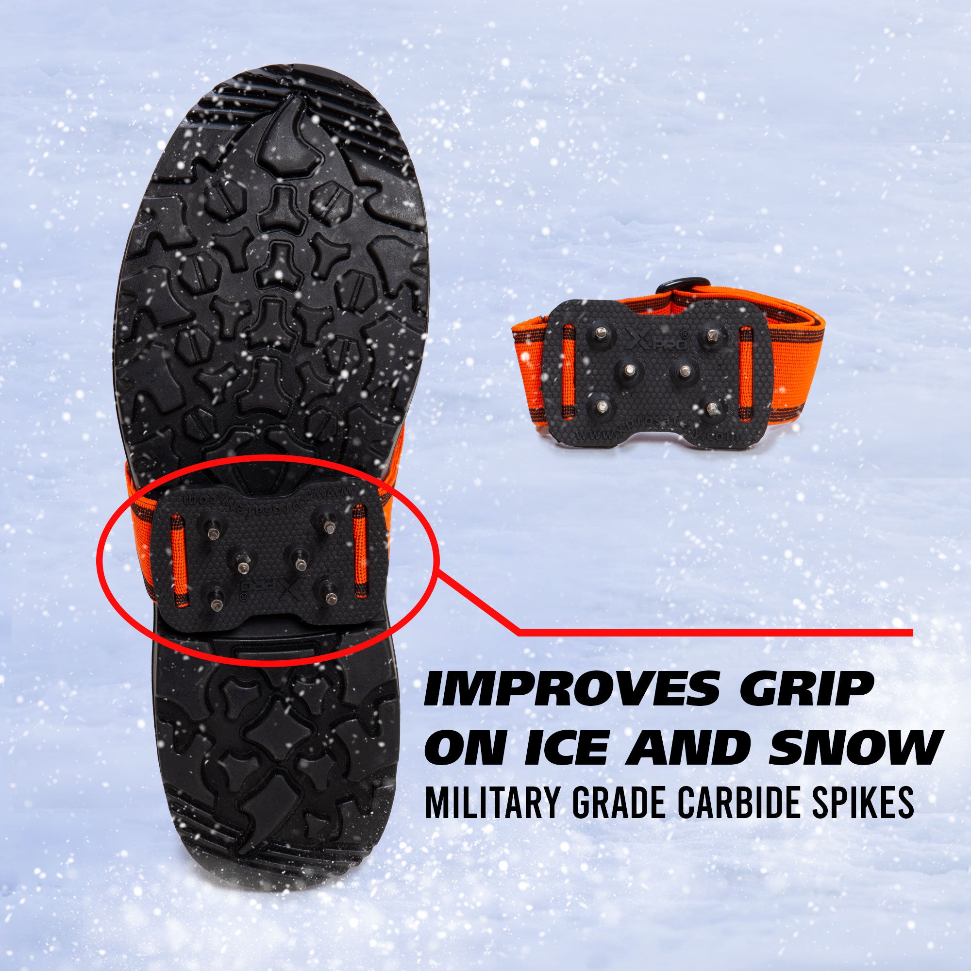 Mid Grip Ice Cleats