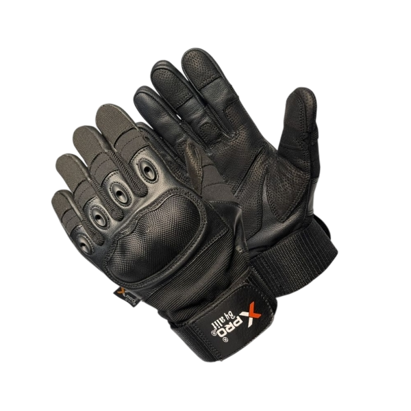 XPRO® OctoXgrip Tactical Shooting Gloves – Goatskin Leather, Reinforced Grip & Breathable Comfort for Outdoor & Work Sport