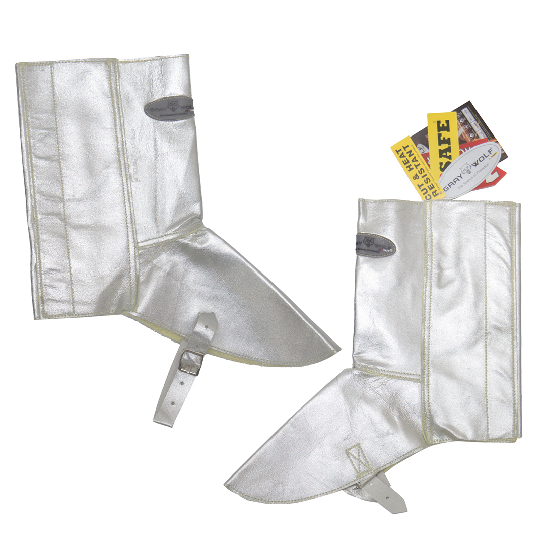Aluminized Molten Metal & Heat Resistant Safety Shoe Cover