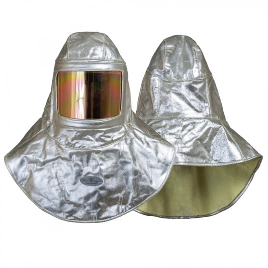 Aluminized Molten Metal & Heat Resistant Safety Hood