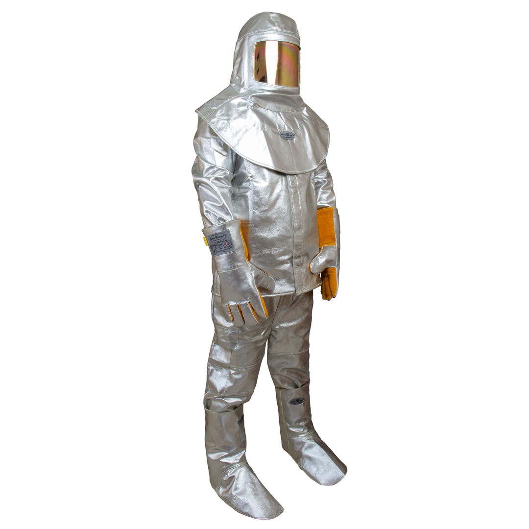 Aluminized Molten Metal & Heat Resistant Safety Suit