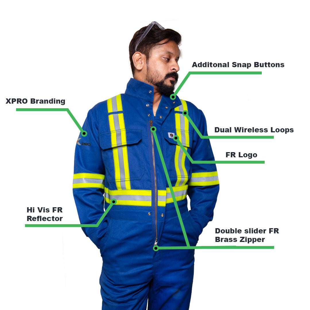 Inherent Flame Resistant FR Coveralls